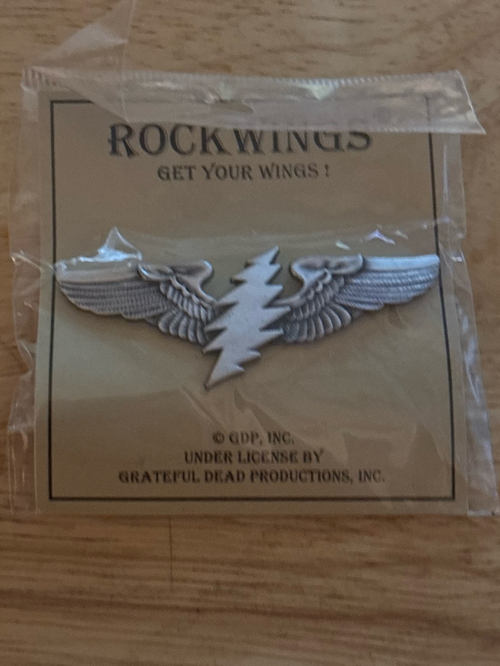 Rock Wings were often gifted as "earned" items passed to dedicated Deadheads.